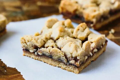 Recipe: PB&J Crumble Bar Cookies Recipe Cookie bars, Cookie 