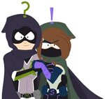 Teen Mysterion and Lady Surprise by ITZELDRAG108 on DeviantA