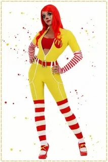 DIY Sexy Ronald McDonald Costume - HalloweenCostumes.com Blo
