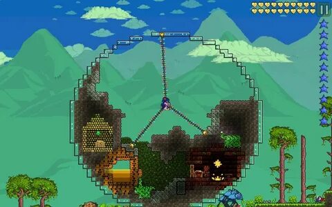 Моя новая постройка-"Мини-джунгли" #1 Terraria Rus Amino