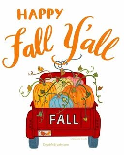 Happy Fall Yall Clip Art