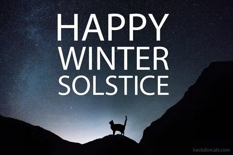 happy-winter-solstice - Hacks For Cats