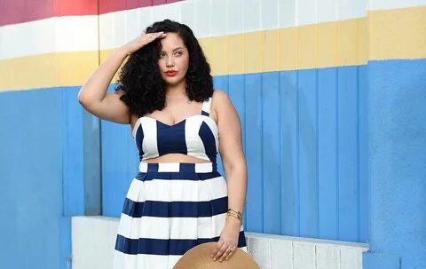 Americana Girl with curves, Fashion, Plus size fashion