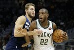 Bucks F Middleton to miss 3-4 weeks with thigh contusion AP 