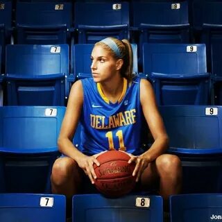 Elena Delle Donne. Six feet five inches of mad basketball sk