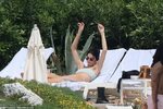 Kendall Jenner shows no sign of heartache as she sunbathes i