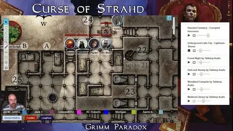 DND Curse of Strahd: Group 1 Grimm Paradox - Ep2.1 Death Hou