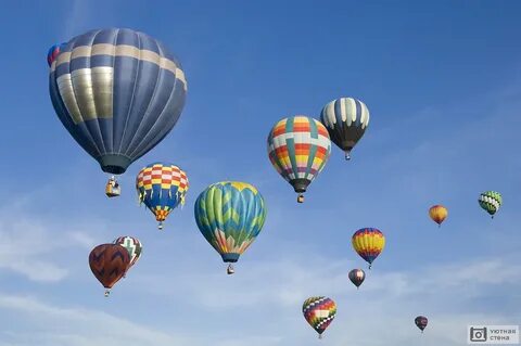 Фотообои "Полет воздушных шаров" - Арт. 230029 Купить в инте