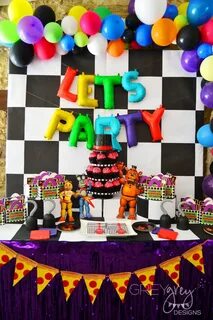 GreyGrey Designs: My Parties Lachlan's Five Nights at Freddy