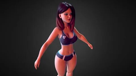 chica - A 3D model collection by yanmarco30 (@yanmarco30) - 