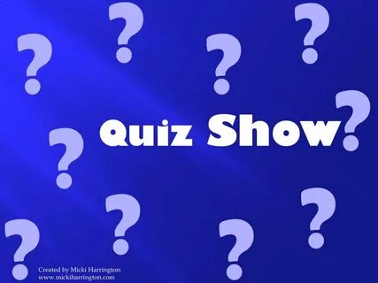 PPT - Quiz Show PowerPoint Presentation, free download - ID: