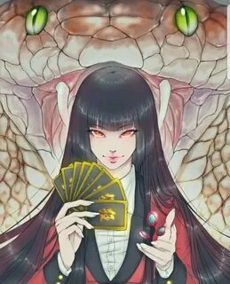 Yumeko Jabami Fanart posted by Ryan Tremblay