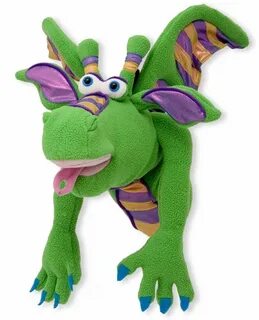 Amazon.com: Melissa & Doug Smoulder the Dragon Puppet: Melis