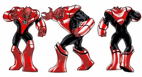 Atrocitus turn Red lantern corps, Red lantern, Marvel villai