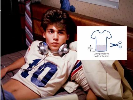 Johnny Depp Nightmare On Elm Street Crop Top - eueminhafamil