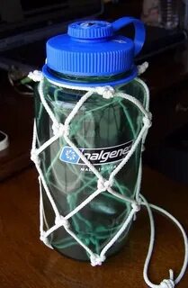 Print Post - Paracord Water Bottle Holder Tutorial - Nalgene