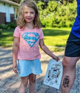 Canadian marks Father's Day by getting his daughters' doodle