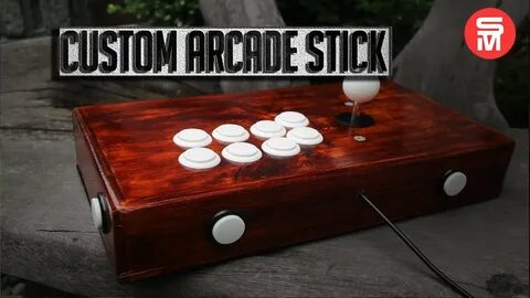 Custom Wooden Arcade Stick for PC! - YouTube