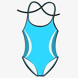 Blue Women S One Piece Swimsuit, Triangle, Swimming, Clothes