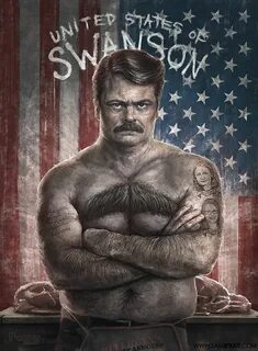 Parks and Recreation: United States of Swanson by Sam Spratt