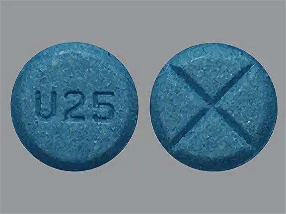 Dextroamp-Amphetamine 5 Mg Tab - Light Blue Round Tablet U25