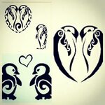 Penguin Tattoo Idea. Love This. I Have To Get A Penguin Tatt