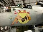 Nose art from B-25 bomber - Picture of National Museum of Wo