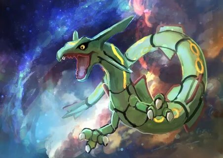 Rayquaza Pokemon rayquaza, Pokemon painting, Pokemon art