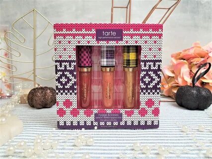 Tarte Hygge & Kisses Tarteist Remix Lipgloss Trio Review + S