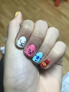 BT21 Nail Art!! ARMY's Amino