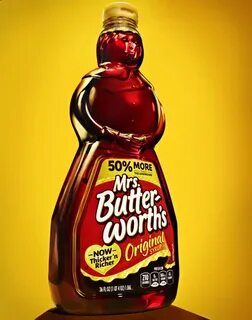product photo of mrs butterworth syrup photo by brian kaldor