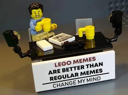 Change my mind :D - LEGO Christmas memes funny, Friendship m