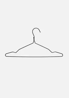 Matt Black Clothes Hangers / Coat Hanger / Retail Hangers Bl