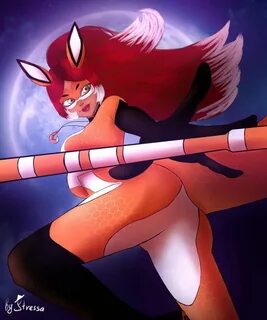 Rena Rouge the fox superhero with her magical flute from Mir
