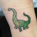 Pin by Jessica Pettigrew⁷ on Tattoo Dinosaur tattoos, Geomet
