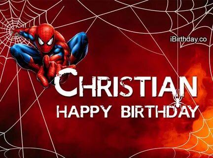 HAPPY BIRTHDAY CHRISTIAN - MEMES, WISHES AND QUOTES