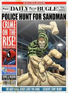 Classic Spider-Man Villain Art for The Daily Bugle - GeekTyr