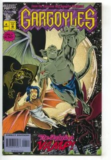 Gargoyles 4 Marvel 1995 FN Amanda Conner Jimy Palmiotti Disn