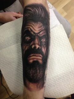 Tattoo Number 3 Rob Zombie - Original Artwork By Raziel Dead