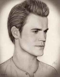 TVDestinies: Digital Paintings of The Vampire Diaries Cast