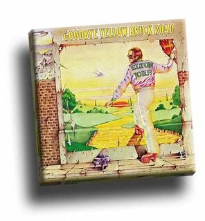 Elton John - Yellow Brick Road Giclee Canvas Album Picture A