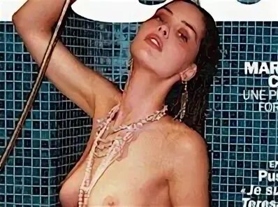 Marie-Ange Casta Topless for Lui Magazine! - The Nip Slip