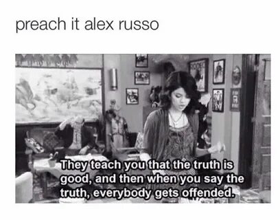 I aspire to be as sarcastically amazing as alex russo Funny 