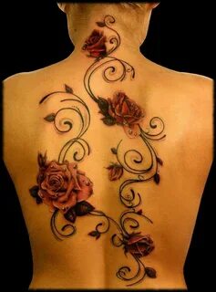 Pin by Kasia Luszcz on Tattoos Rose vine tattoos, Vine tatto