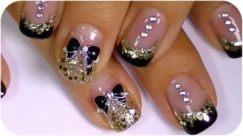 cute rhinestone nail designs - Wonvo