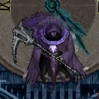Grim Reaper - Castlevania Pixel art, Art reference, Game art