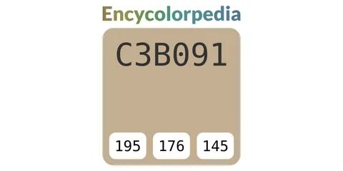 Хаки / #c3b091 Шестнадцатеричный Код Цветов Hex color codes,