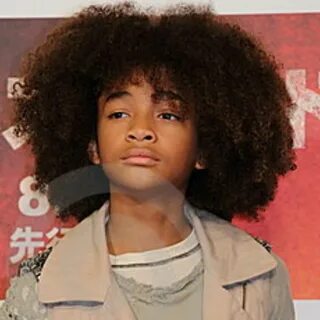 His afro...Jaden Smith Curly hair styles naturally, Mens hai