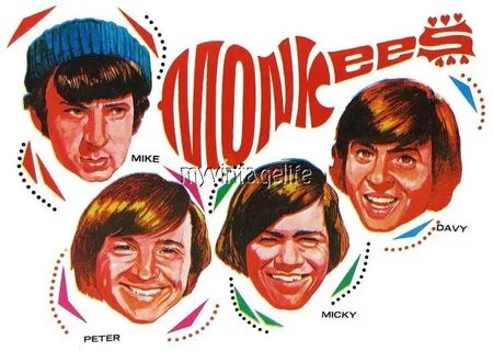 Magnets THE MONKEES Lunchbox side A 2" x 3" Fridge MAGNET Vi