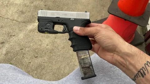 Glock 21 With Extended Mag And Suppressed - NovostiNK